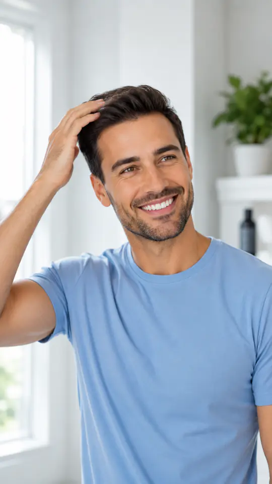 Online hair loss treatment reviewed by a provider